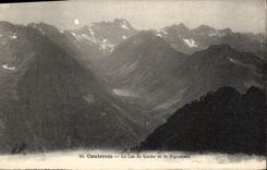 CPA Cauterets Le Lac De Gaube Et Le Vignemale