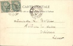 VINTAGE POSTCARD Bray On the Seine Building site Of Boats