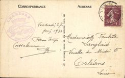 VINTAGE POSTCARD Castle De Chambord the Bell-tower Of the Tower Of the Vault