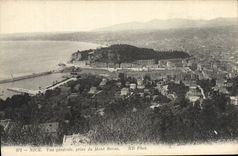 CPA Nice Vue Generale Prise Du Mont Boron