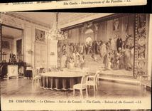 CPA Compiegne Le Chateau Salon Du Conseil