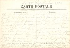 VINTAGE POSTCARD Quesnel Bombardee House Or Were Kill a Woman And As a Child