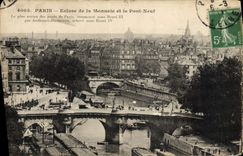 CPA Paris Ecluse De La Monnaie E Le Pont Neuf