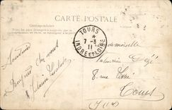 VINTAGE POSTCARD Paris Locks Currency E the New Bridge