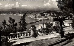 POSTAL MODERNA la dimensión Niza de la visión azul