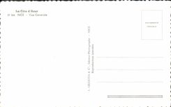 POSTAL MODERNA la dimensión Niza de la visión azul