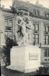 CPA Bruxelles Monument A nos blessesPar Jos Van Hamme