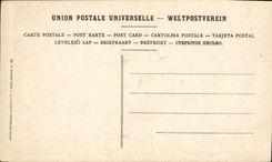 VINTAGE POSTCARD Versailles Menier Chocolate