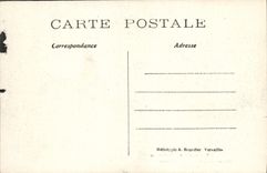 VINTAGE POSTCARD Versailles Palate Of Large Trianon Large Gallery Of the Festivals