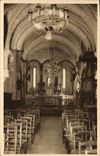 CPA Saint Bonnet Briance Interieur De l'Eglise