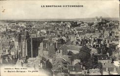 VINTAGE POSTCARD Picturesque Brittany Brieuc Saint View