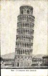 CPA Pisa Campanile Della Cattedrale