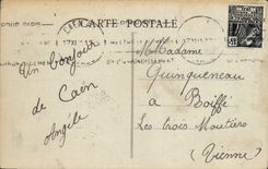 VINTAGE POSTCARD Caen Maladrerie Central House Of Caen