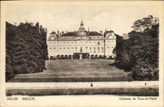 VINTAGE POSTCARD Melun Castle Of Be worth Penil