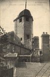 VINTAGE POSTCARD Trawl-net On the Saone Tower De Coro the workman