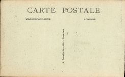 POSTAL Chambord de la VENDIMIA el ataque frontal norteño occidental del castillo