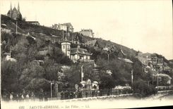 VINTAGE POSTCARD Sainte Address Villas