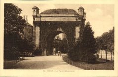 CPA Metz La Porte Serpenoise
