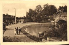 CPA Metz La Grotte De l'Esplanade