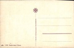 CPA Route Dans l'Oasis Chameau