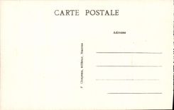 VINTAGE POSTCARD Bernerie Seen Towards the Beach Taken Of the Rocks