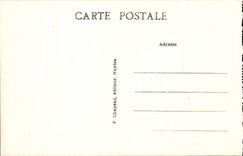 POSTAL Prefailles de la VENDIMIA visto de la playa tomada de las rocas