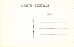 VINTAGE POSTCARD Saint Michel Chief Chief the Beach Rising Tide