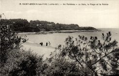 CPA Saint Brevin Les Pins Au Pointeau La Bale La Plage Et La Pointe