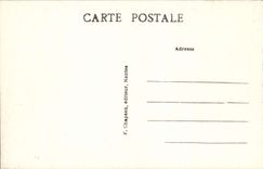 Pinos santos de Brevin de la POSTAL de la VENDIMIA con el sacador Basilea la playa y el punto