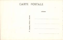 Opinión santa de los pinos de Brevin de la POSTAL de la VENDIMIA de la playa hacia el sacador