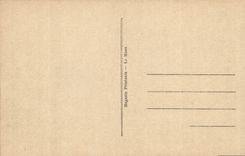 VINTAGE POSTCARD Mans Places Republic Large Coffee Commercial