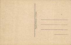 VINTAGE POSTCARD Mans Park De Tesse the Museum And the Basin