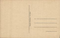 VINTAGE POSTCARD Mans Details Of the House Of the Berangere Queen