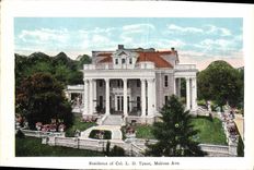 CPA The Post Office Residence of Col L D Tyson Melrose Ave