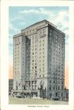 VINTAGE POSTCARD Tennessee Terrace Hotel Aerplane view University off Tennessee