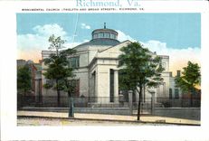 VINTAGE POSTCARD Old St John' S Church Richmond Goes Monument church