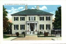 VINTAGE POSTCARD The Governor' S Mansion Richmond Goes Murphy' S hotel