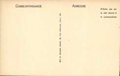 POSTAL Clermont-Ferrand de la VENDIMIA vista de los cuatro caminos