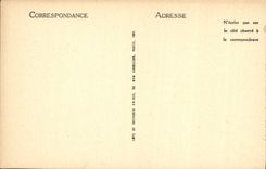 VINTAGE POSTCARD Auvergne The bourree Foklore