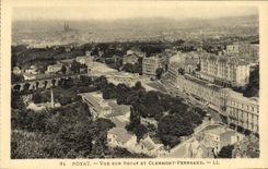 VINTAGE POSTCARD Royat Seen On Royat And Clermont Ferrrand