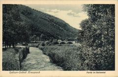 CPA Radium Solbad Kreuznach Partie Im Salinental