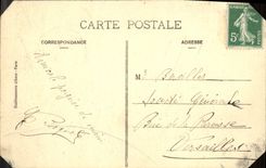 VINTAGE POSTCARD Auvergne the Mount Gilds in 17th View Puy GRos