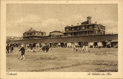 CPA Ostende Le chalet du roi