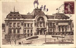 Reinas de Trouville de la POSTAL de la VENDIMIA de las playas el casino