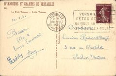 CPA Versailles Le petit Trianon 