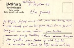 VINTAGE POSTCARD Bingen has Rh