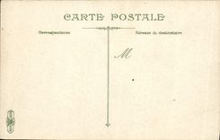 CPA Barque de peche ralliant le port par gros temps Bateau