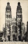 CPA Tours Cathedrale St Gatien