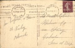 CPA Vichy La source Chomel