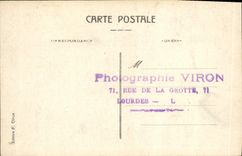 VINTAGE POSTCARD Heavy Cave of Espelugues the martyrdom